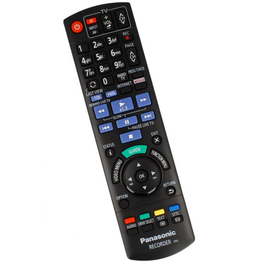 Original Panasonic N2QAYB001114 Remote Control for DMR-UBC70 DMR-UBC80 DMR-UBS90