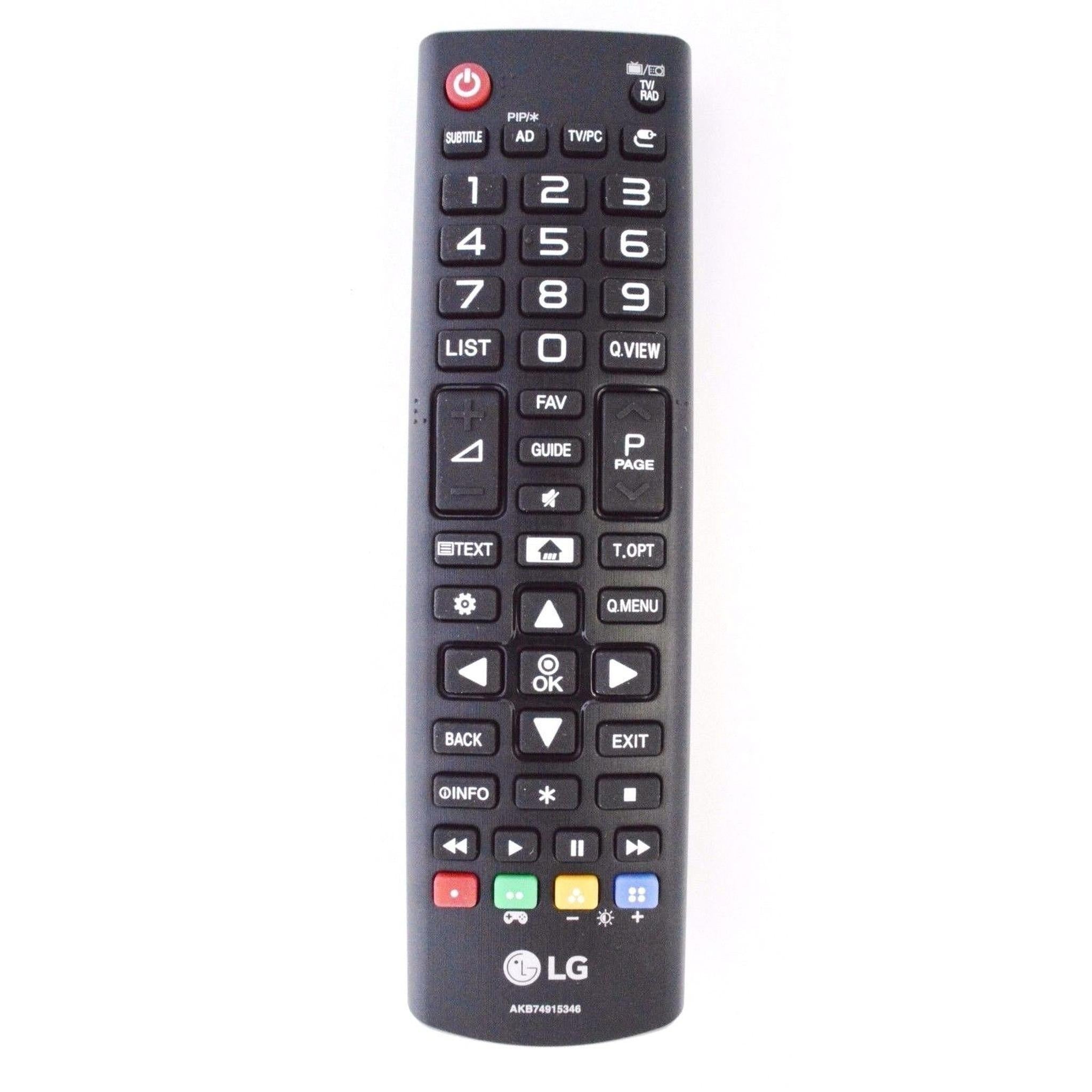 100 % Genuine LG AKB74915346 Remote Control REPLACES AKB74475403