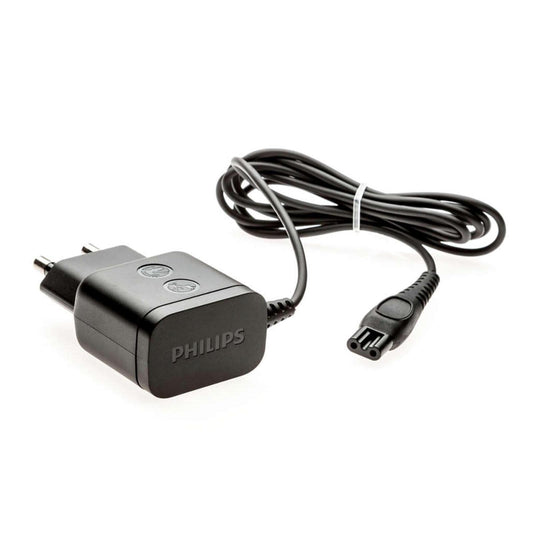 2 Pin Shaver Power Lead Charger Cable Plug One Blade Model *QP6620 ONLY*