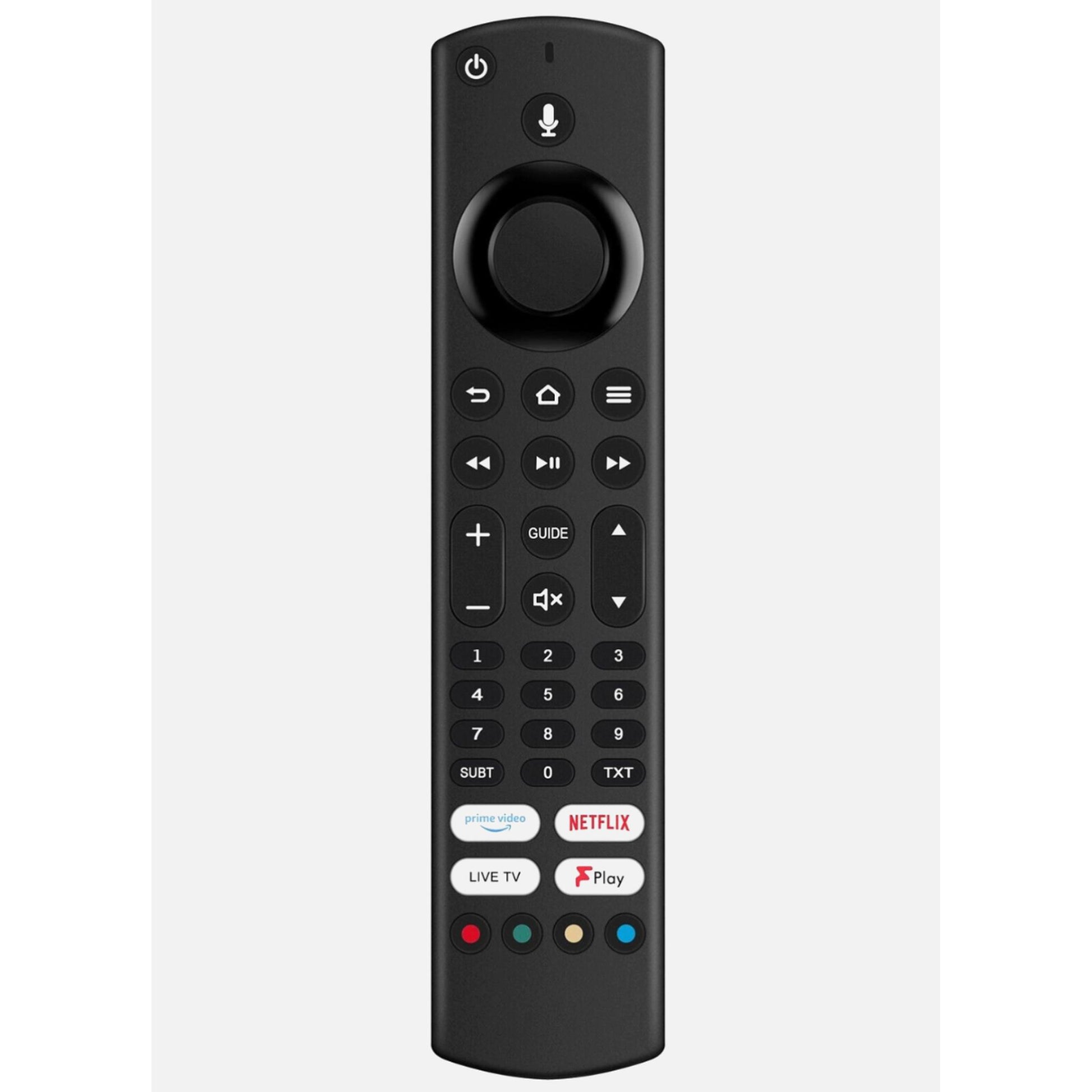 Remote Control for Smart 4K Ultra HD HDR JVC LT-50CF810 LED Fire TV