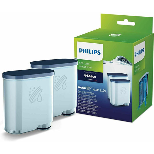 ORIGINAL CA6903 AQUA CLEAN. CALC WATER FILTER for PHILIPS ESPRESSO Pack OF 2