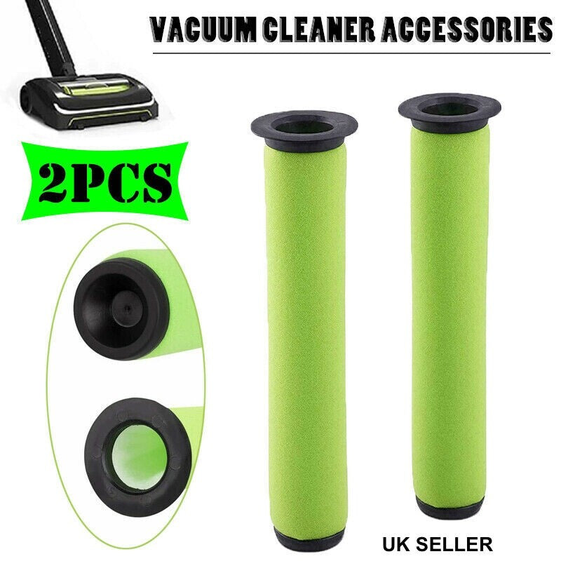2x Washable Reusable Filter For Gtech Air Ram MK2 K9 & AirRam MK2 Vacuum Cleaner