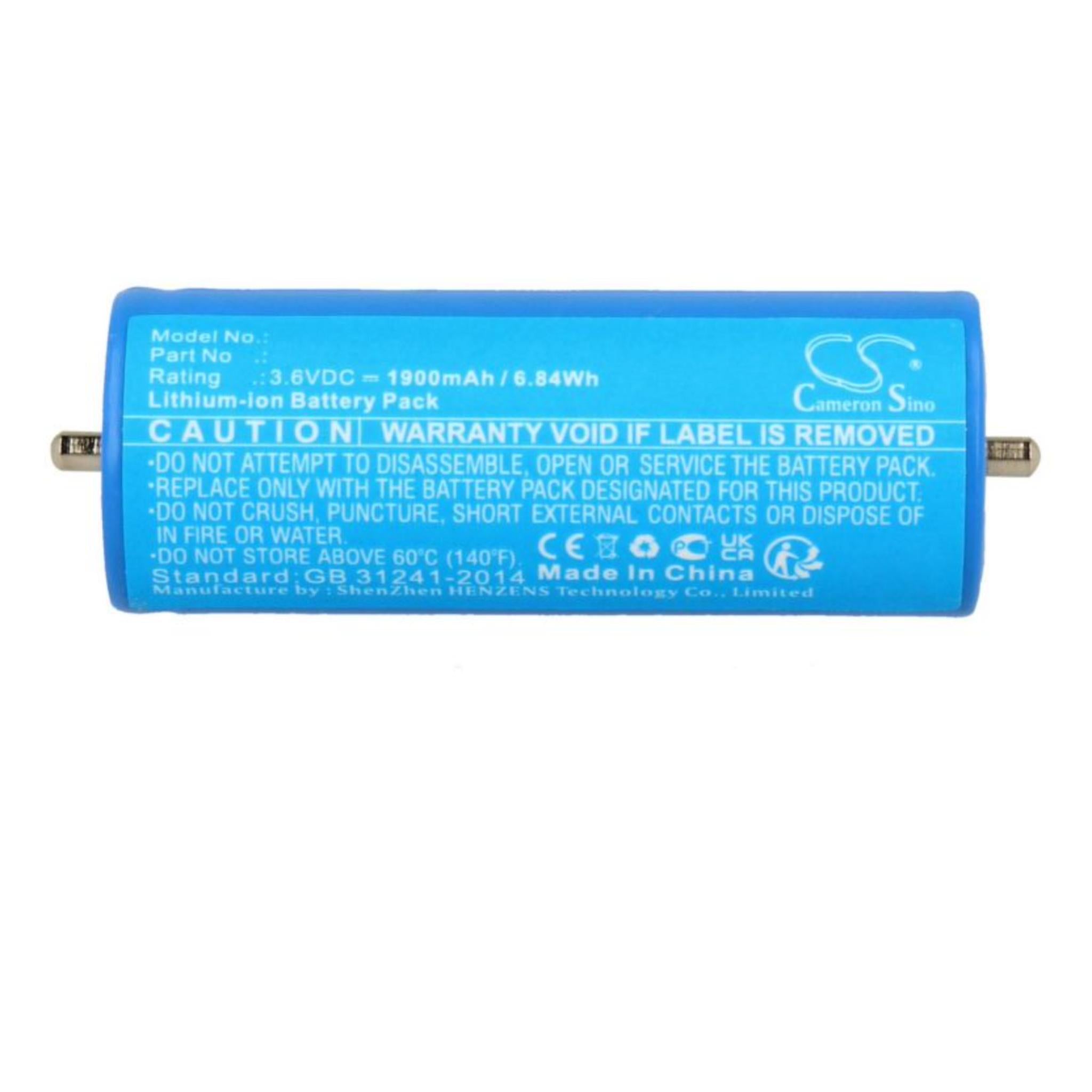 Battery for Braun 5375 Silk-epil 5377 Silk-epil 3018765 3.6V 1900mAh UR18500Y