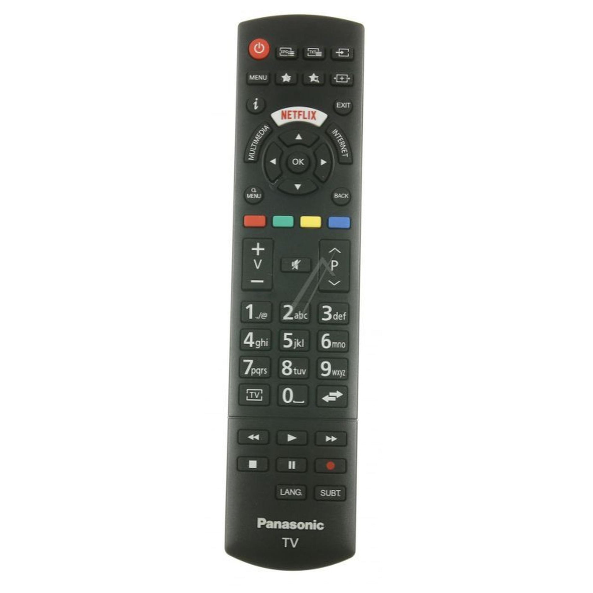 Panasonic TV Remote Control TX-32DS352E / RC49128