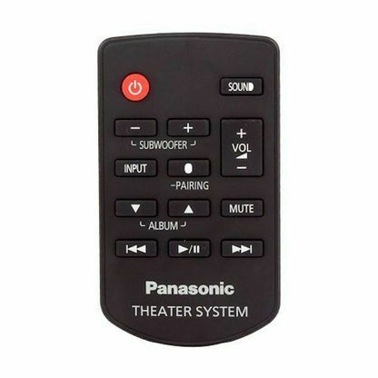 Panasonic SC-HTB250GWK / HTB250 Soundbar Remote Control N2QAYC000125