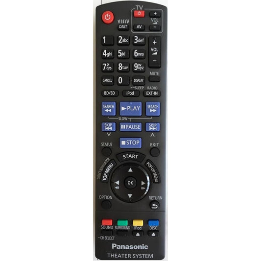 Original Remote Control for Panasonic SC-BFT800 | SA-BFT800EB | SA-BFT800EBK