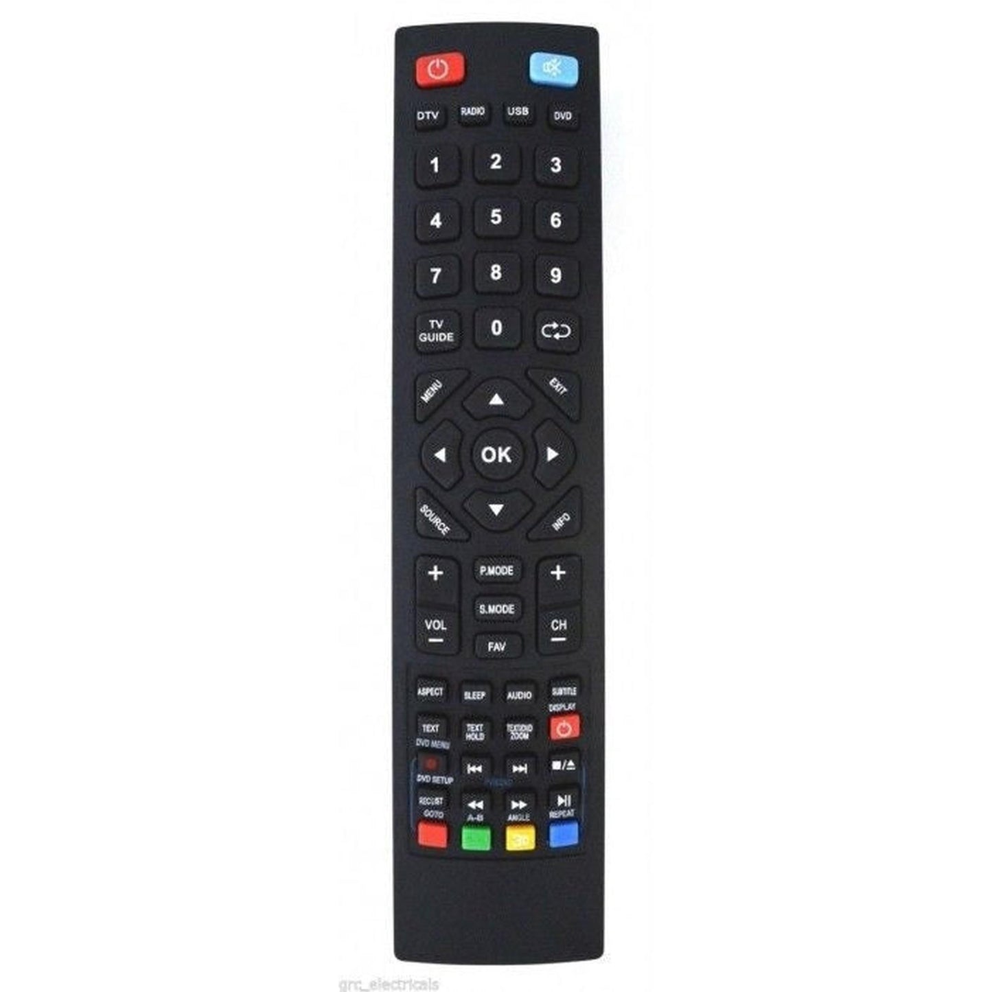 Replacement Remote Control for Technika TW32X56BTCUG506