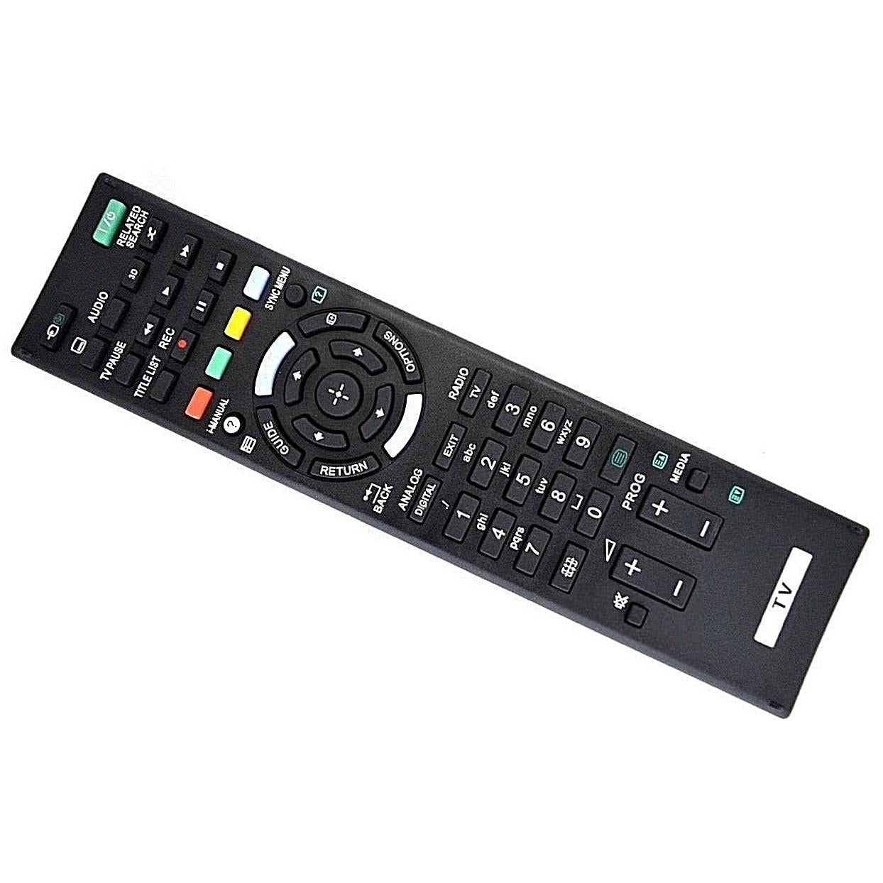 New Aftermarket Remote Control FOR Sony KDL-46HX753A 3D SMART LED TV