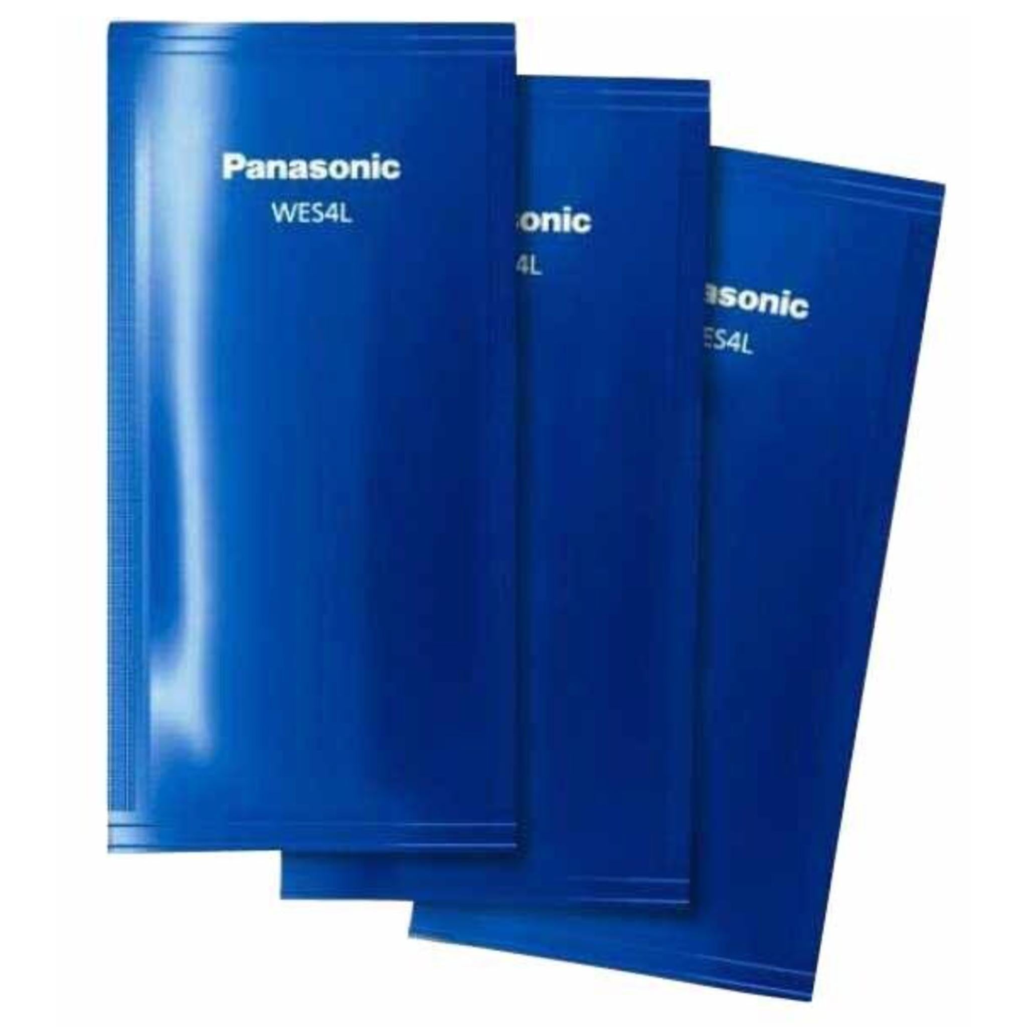 GENUINE SHAVER CLEANING REFILL SACHETS X 3,For Panasonic ESLV9Q ESLV97 ESLV95 ARC 5