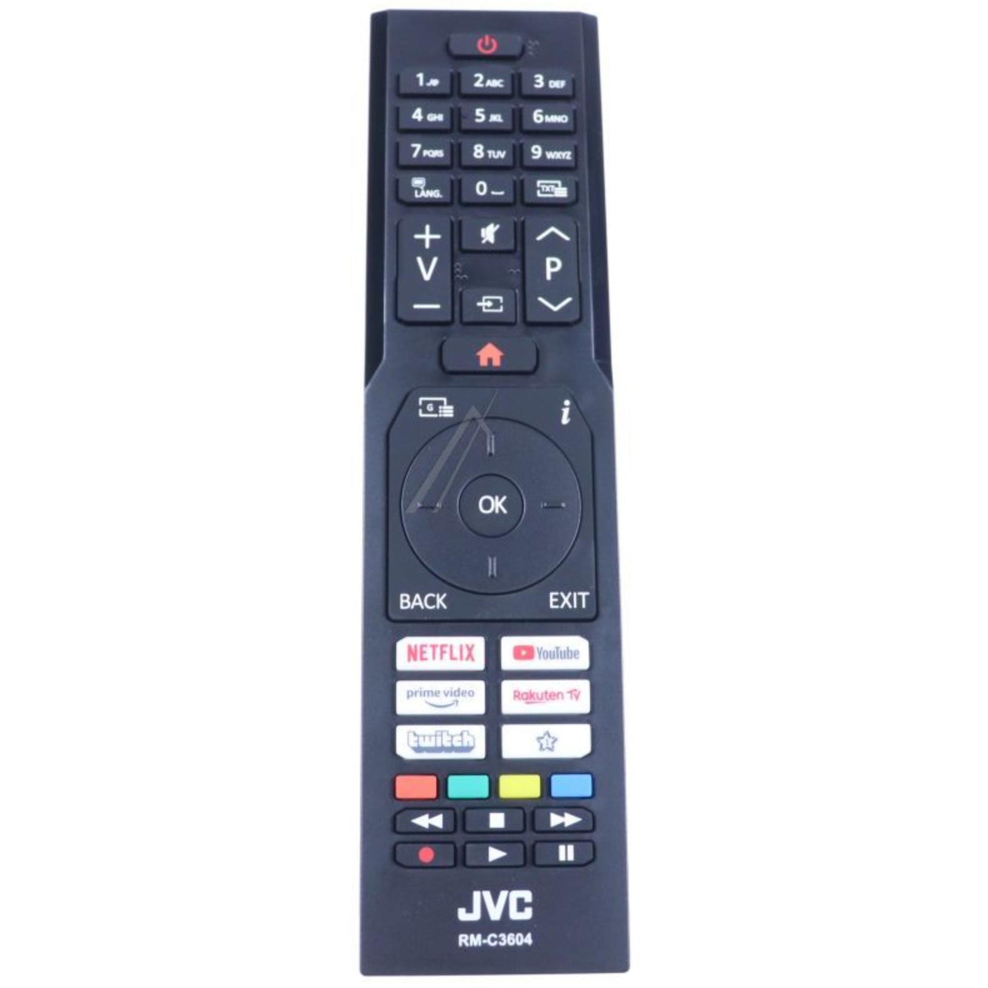 Genuine Remote Control For JVC LT55VU3101, LT55VU3100, LT55VU6205, LT55VU2205