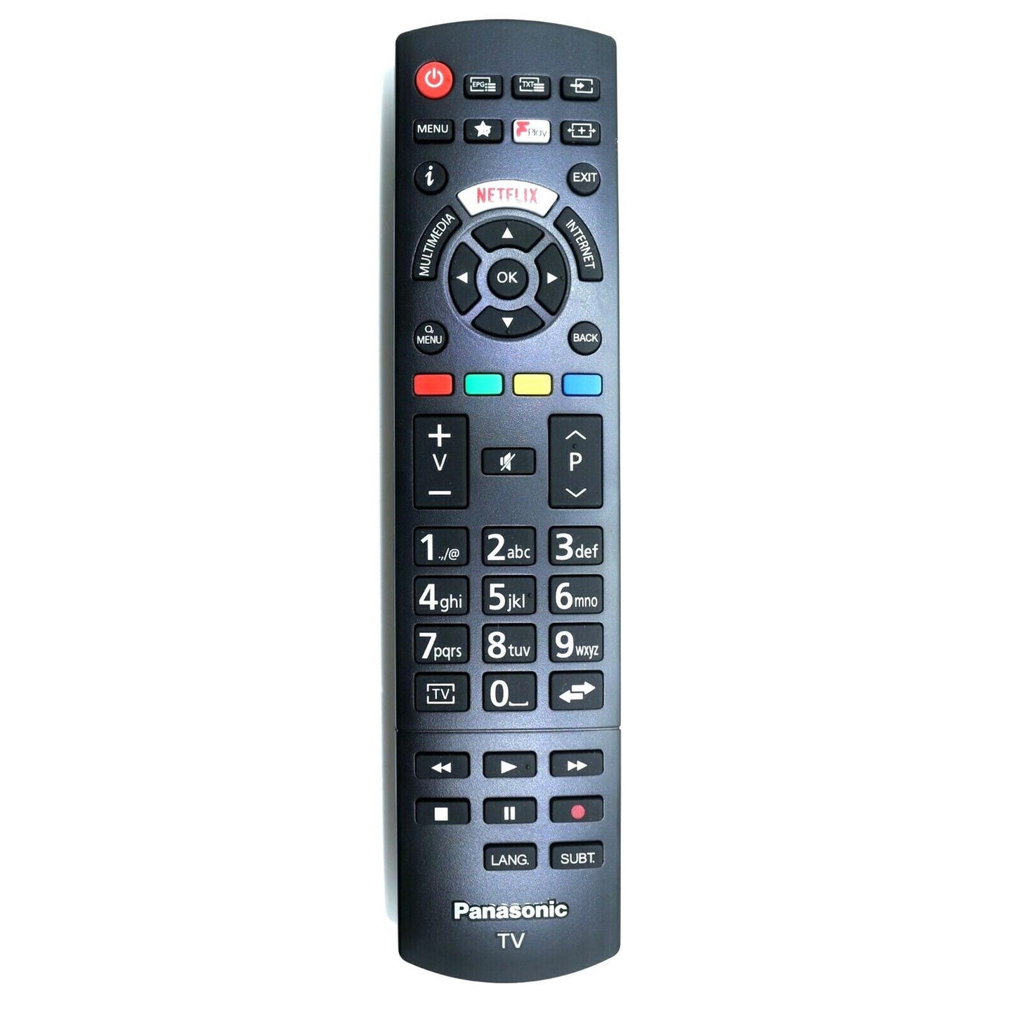Remote Control for Panasonic TV TX-49FS350E / TX43FS350E / TX-32FS352B / TX-49FS352B
