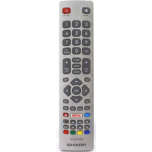 100% Genuine Remote Control for SHARP LC-40UG7252K Aquos 4K Ultra HD Smart TVs
