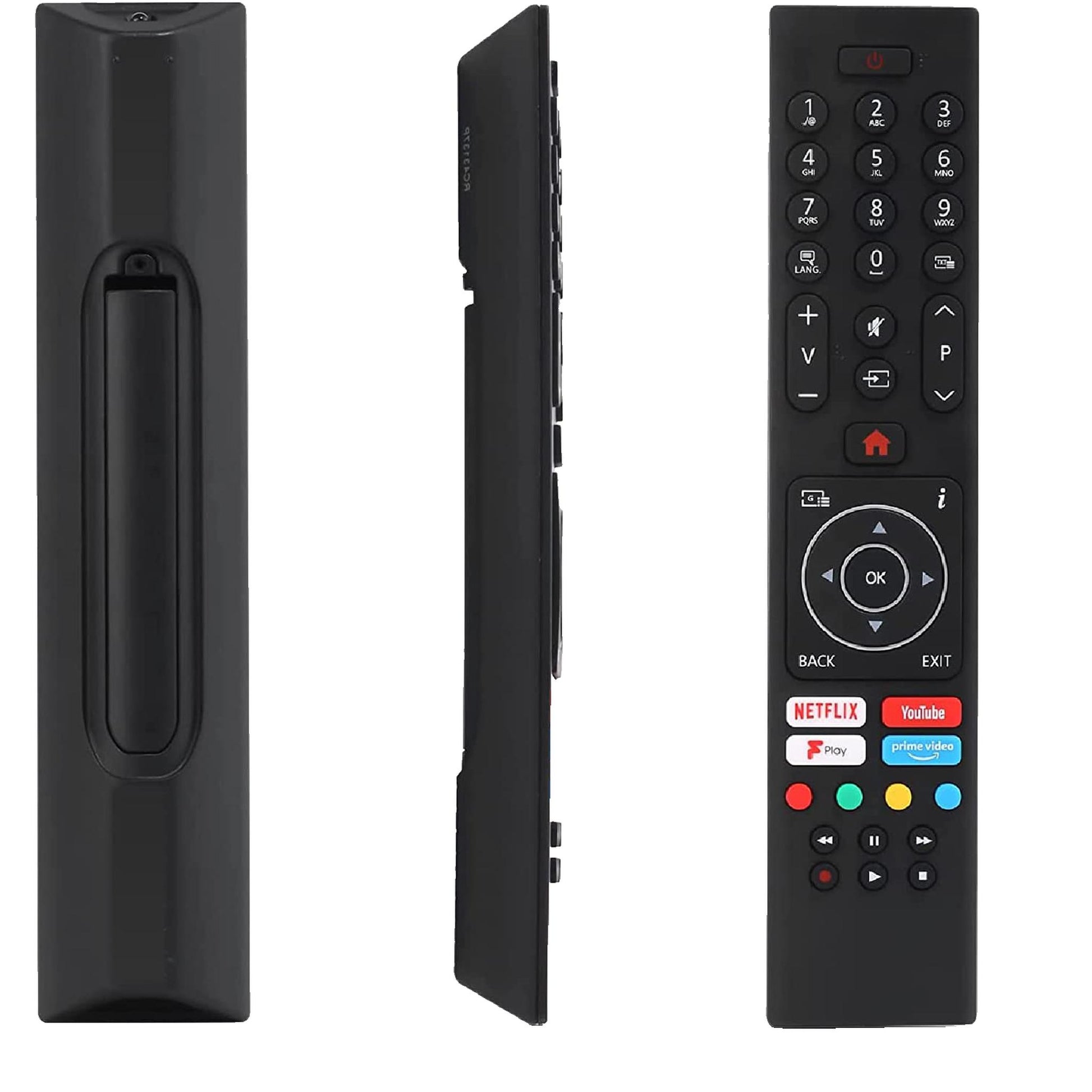 REMOTE FOR LUXOR SMART TV MODEL: LUX0124001/01. LUXC0132004/01. LUX0139003/01