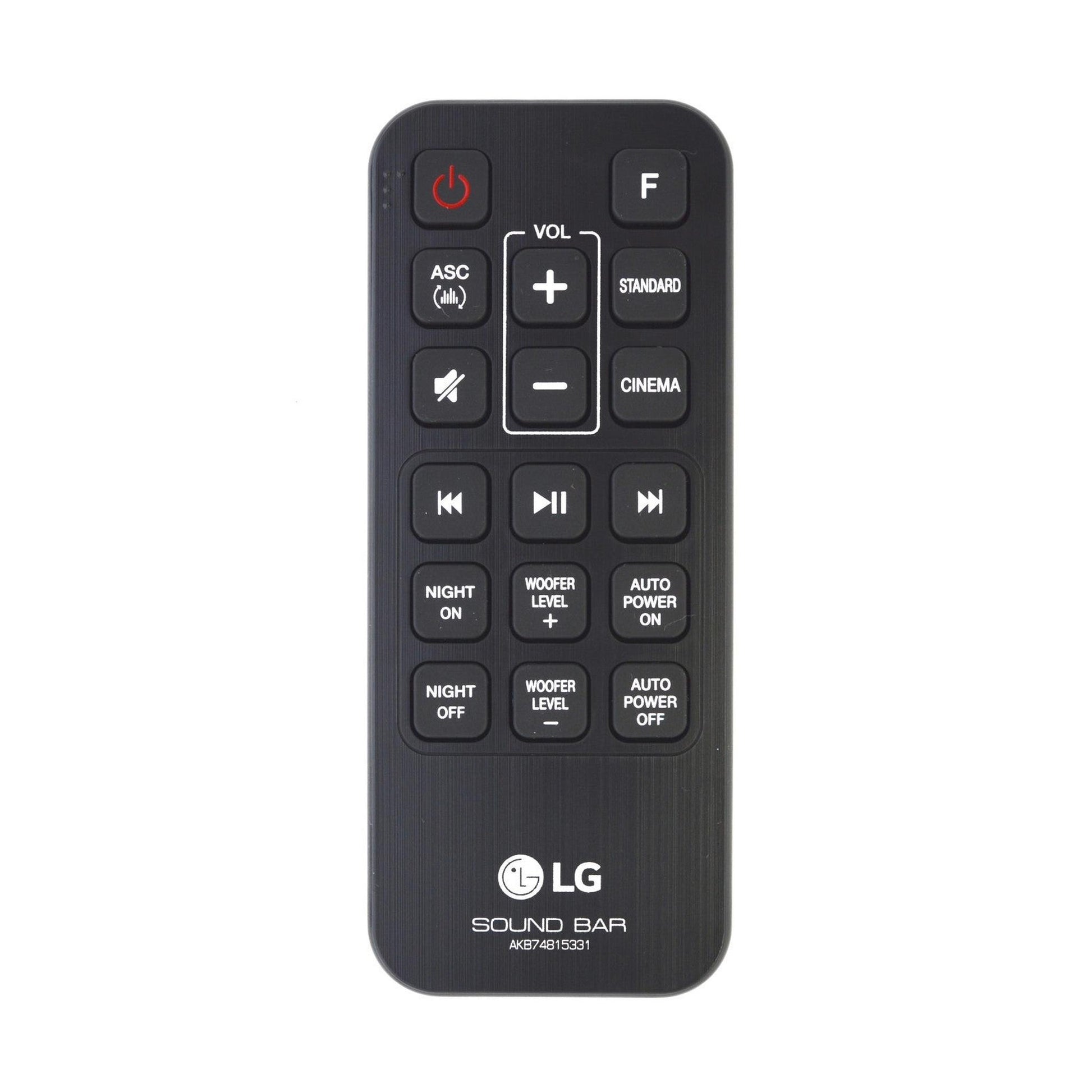 Original Remote Control for LG SK4D Soundbar Wireless Subwoofer