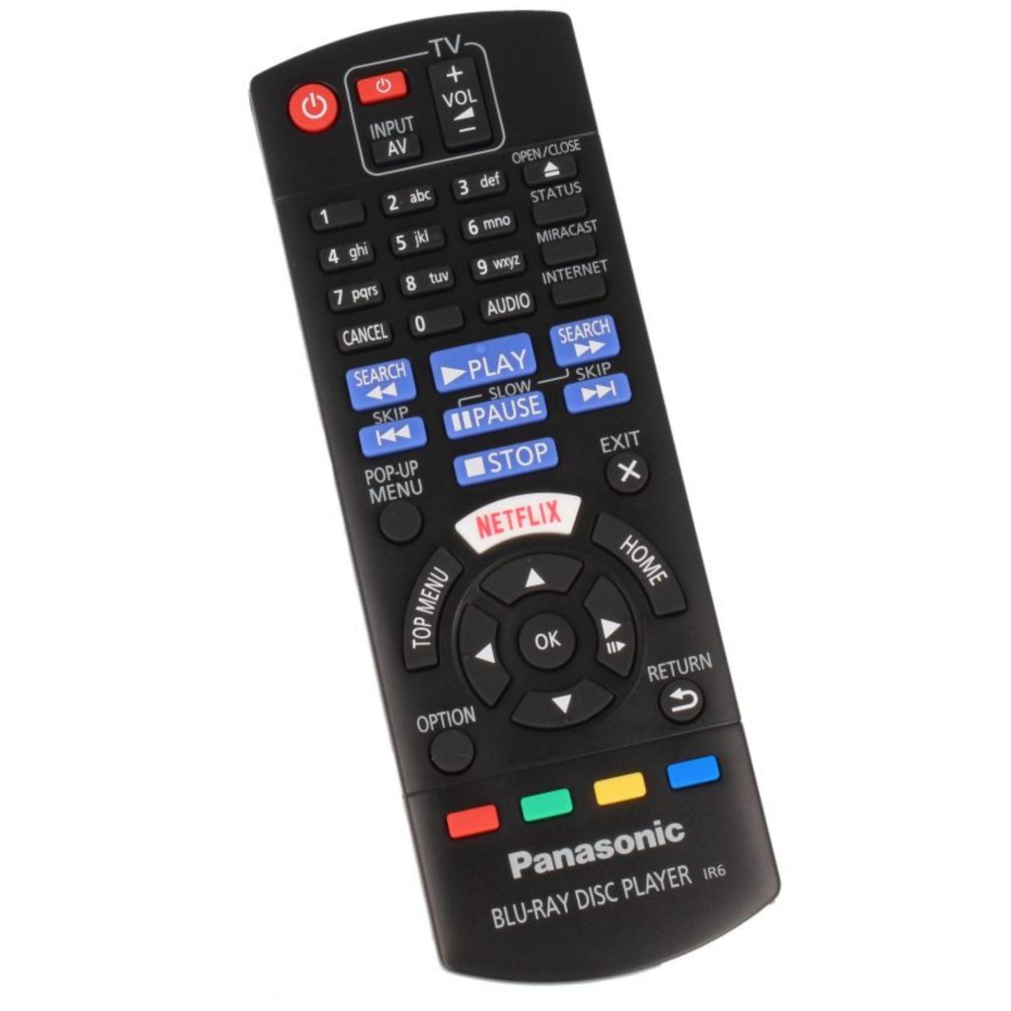Genuine BLU RAY PLAYER Remote Control For PANASONIC DMP-BDT280EG / DMP-BDT280