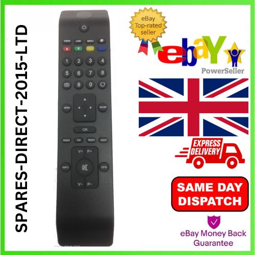RC3902 Remote Control For Alba LCD32880HDF TV , Television , Uk Seller