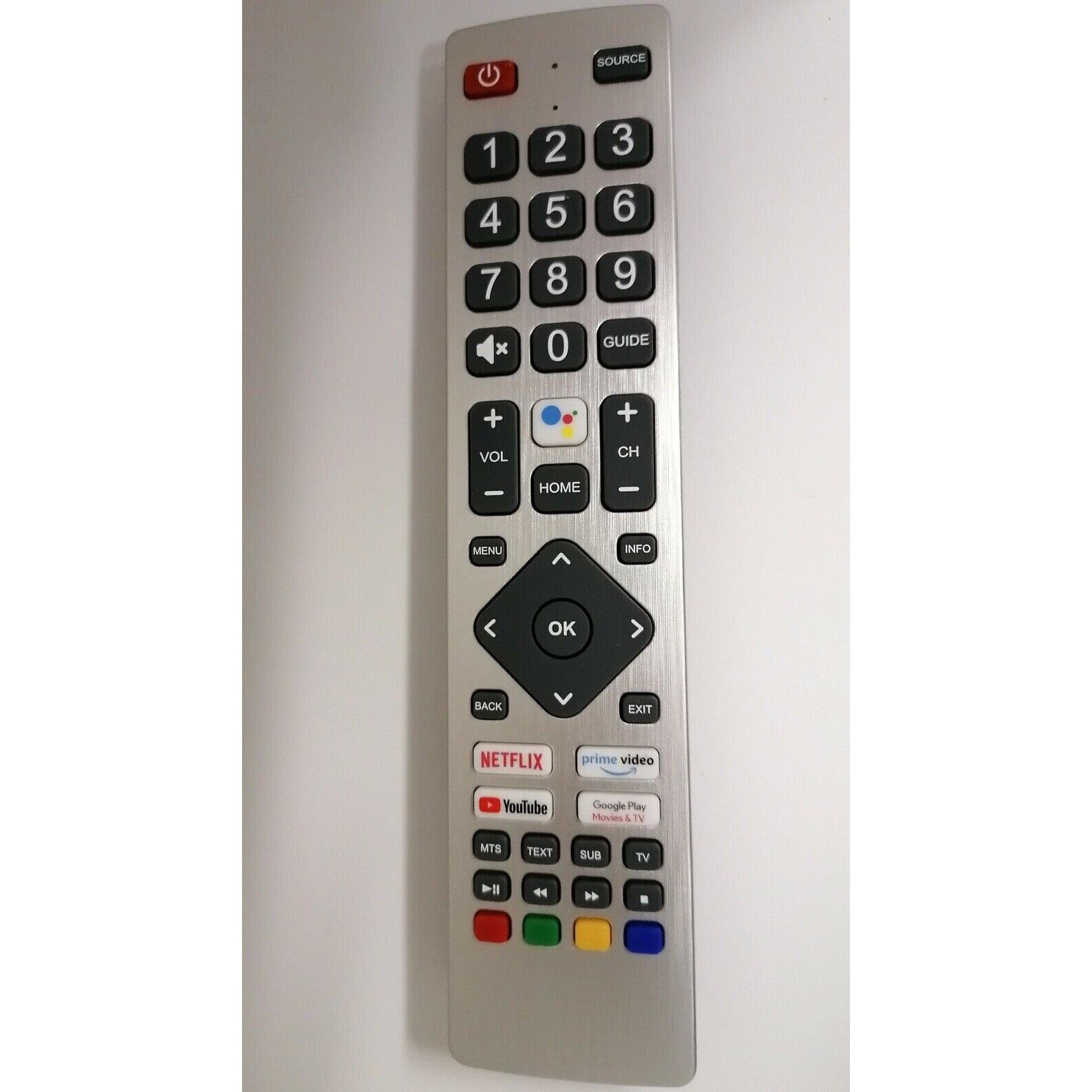 New Remote Control for Sharp 4K TV - 4T-C50BL5EF2AB / 50BL2EA