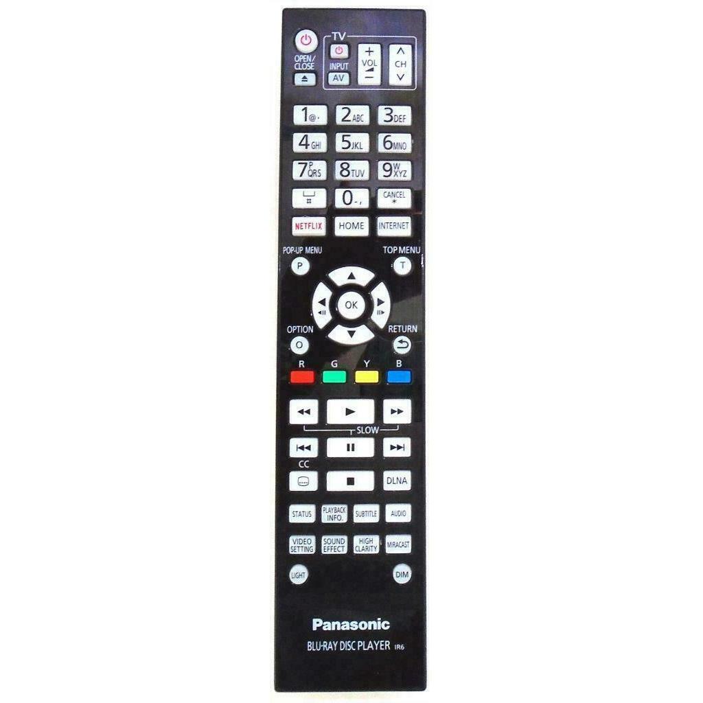 New Genuine N2QAYA000131 4K UHD Blu-ray Disc Remote For Panasonic DMP-UB900