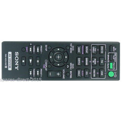 Genuine Remote Control for Sony DAV-DZ330 / HCD-DZ330
