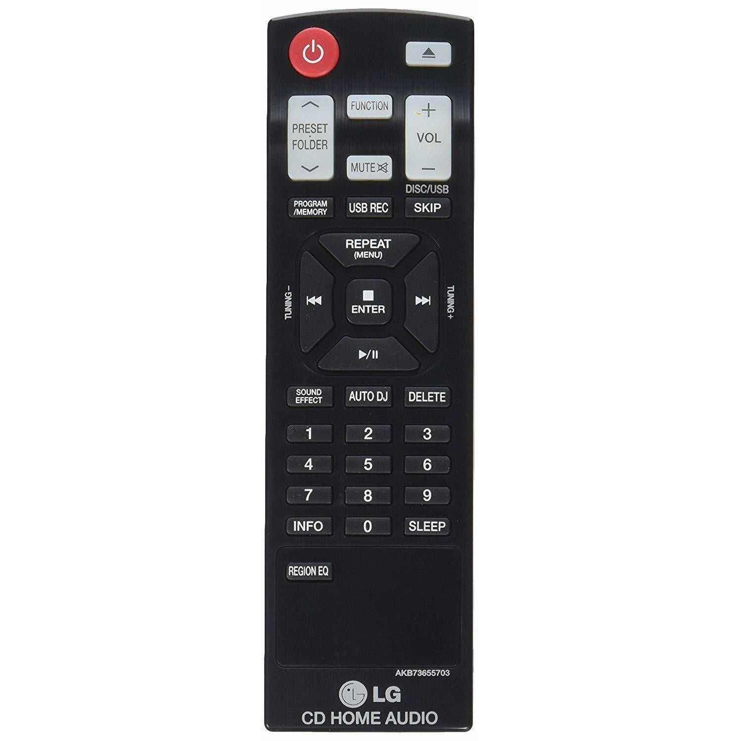 *NEW* 100% Genuine Remote Control FOR lg AKB73655703 CM4330, CM4430, CM4530, CM4630,