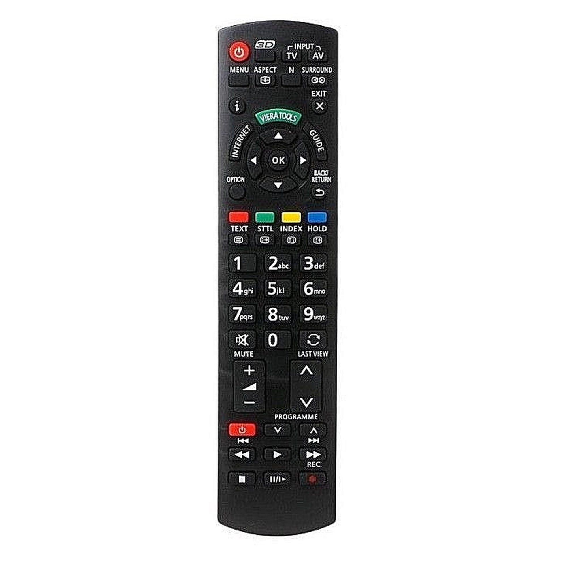 New Replacement TV Remote Control for Panasonic N2QAYB000487