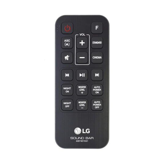 Original Lg Remote Control for MA5 , SJ4 , SJ3 Soundbar Wireless Subwoofer