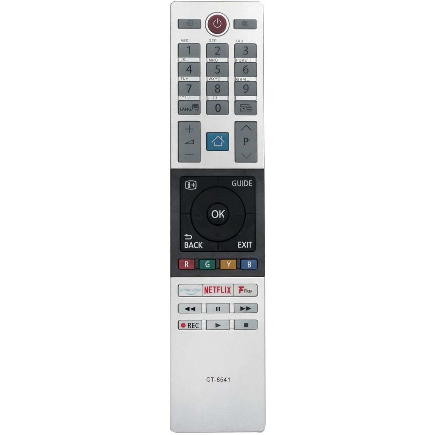 CT-8541 / CT8541 Replaced Remote Control for Toshiba Smart LED TVs