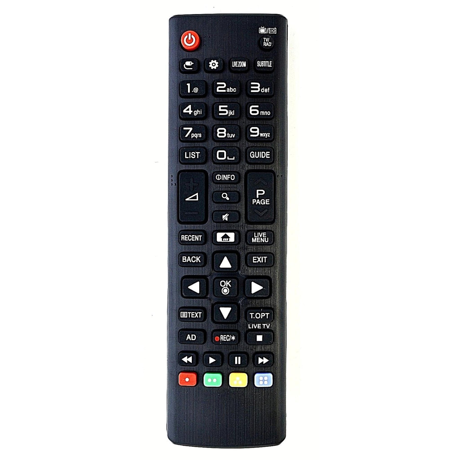 UNIVERSAL TV REMOTE CONTROL FOR LG 43UH603V TV