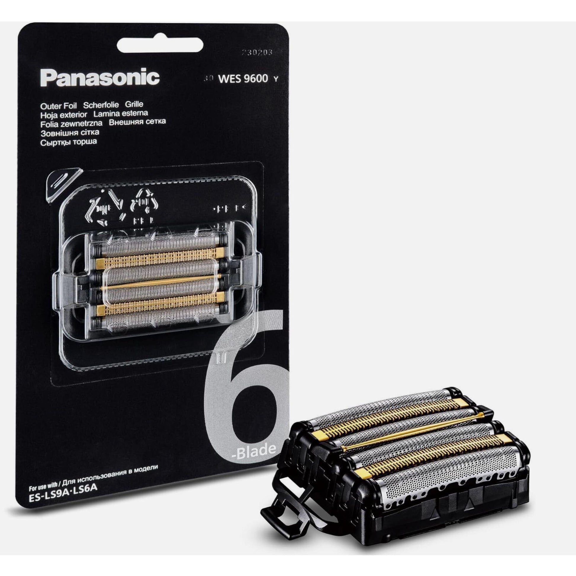 Panasonic 6 Blade Shaver Foil Head WES9600 For ES-LS9A – LS6A