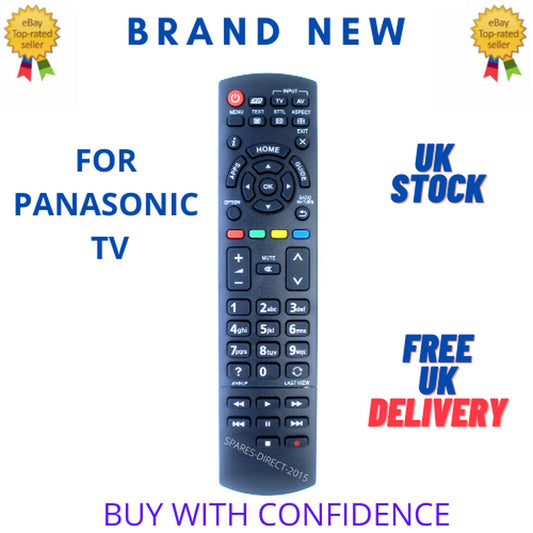 Replacement Remote Control For Panasonic TV