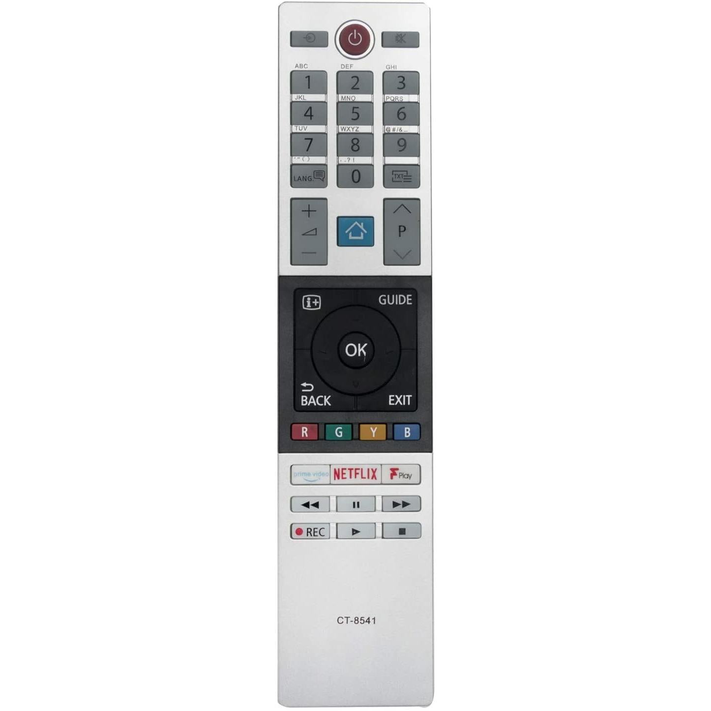 Remote Control For Toshiba Smart LED TV 50VL5A63db