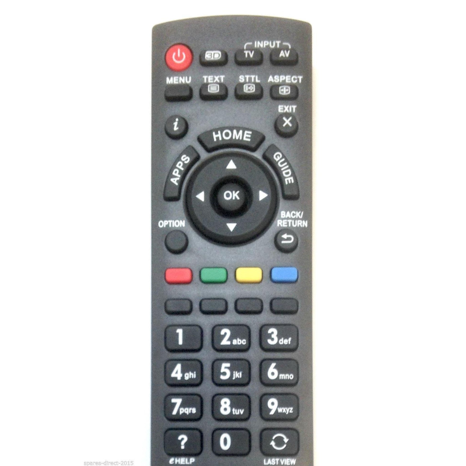 Brand New Remote Control for Panasonic TX-50CS520B 50 Inch Full HD Freeview HD
