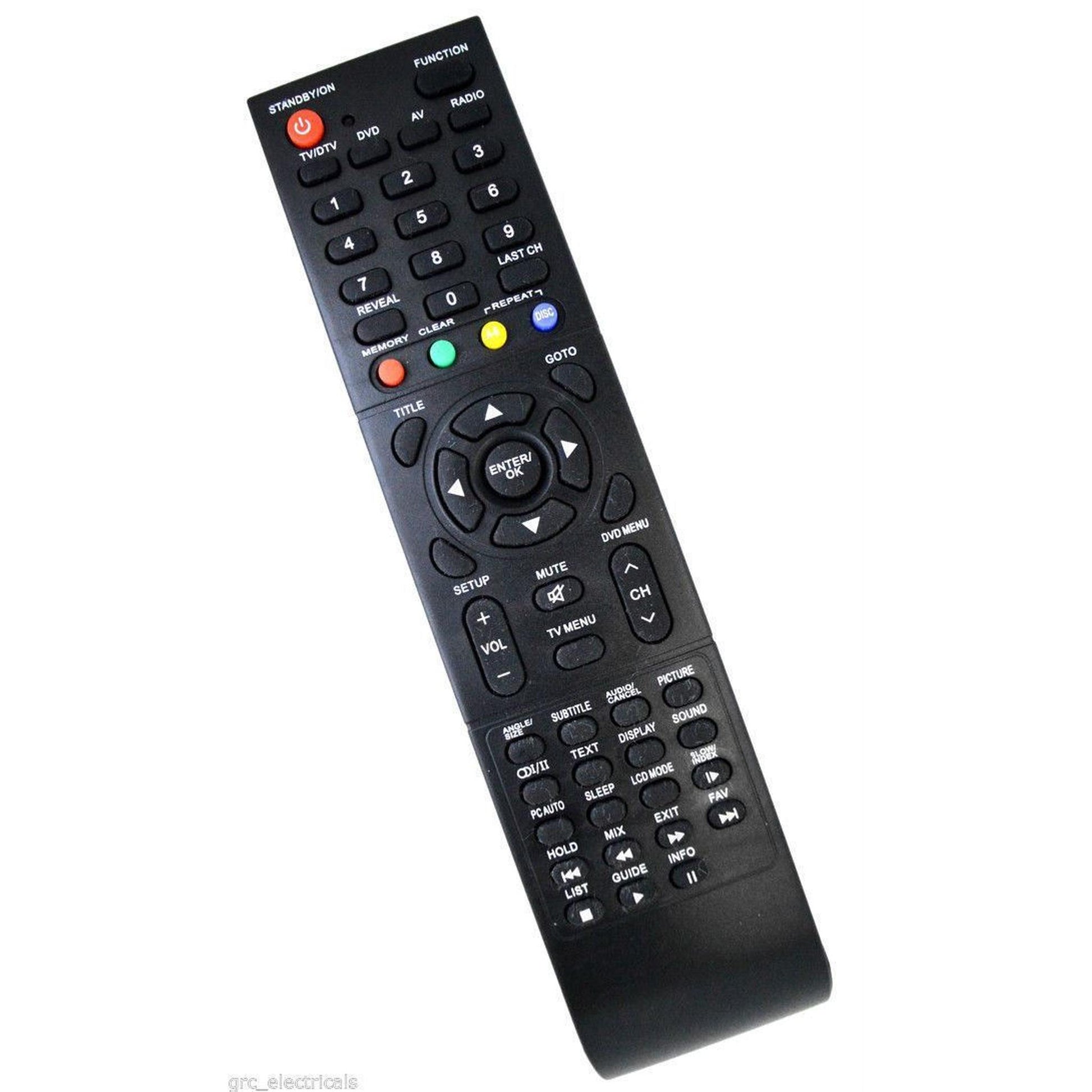 *New* Latest Design Bush BTVD31217S2 LCD Tv / Dvd Remote Control