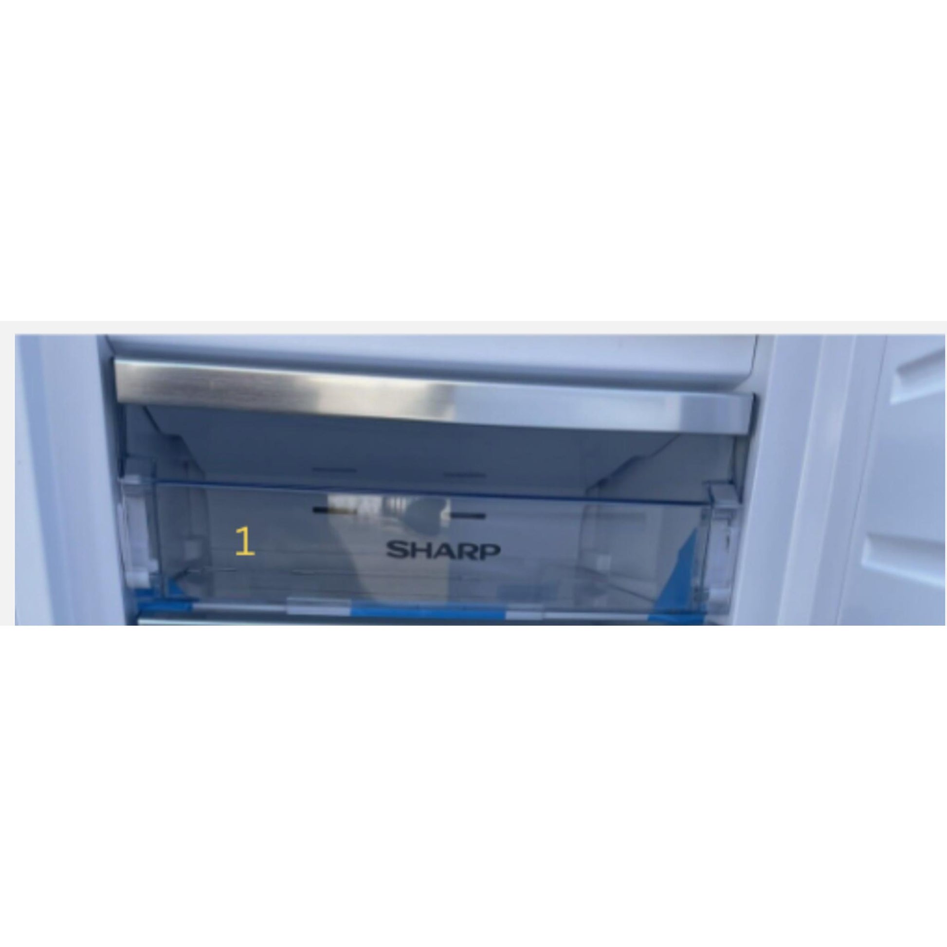 SJ-SF197E00X-EN Integrated Tall Freezer 1st DRAWER TOP FRONT FLAP NO 1