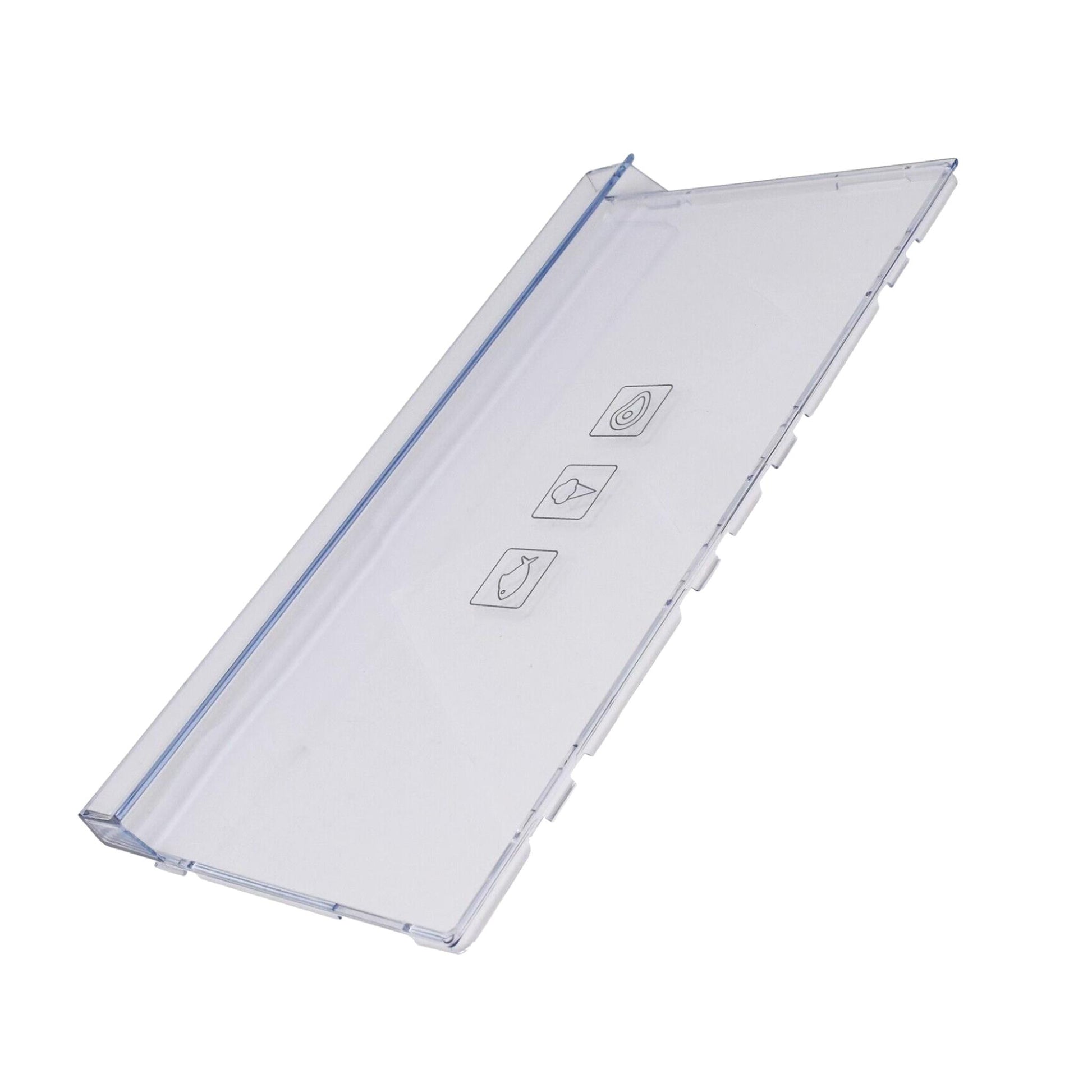 ( TOP ) Freezer Drawer Front Panel Handle for Beko CFG1582W CSG1582B / CSG1582D1B