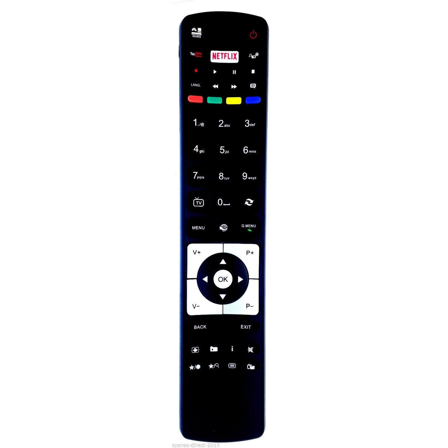 Remote control for Polaroid 3-42-LED-14