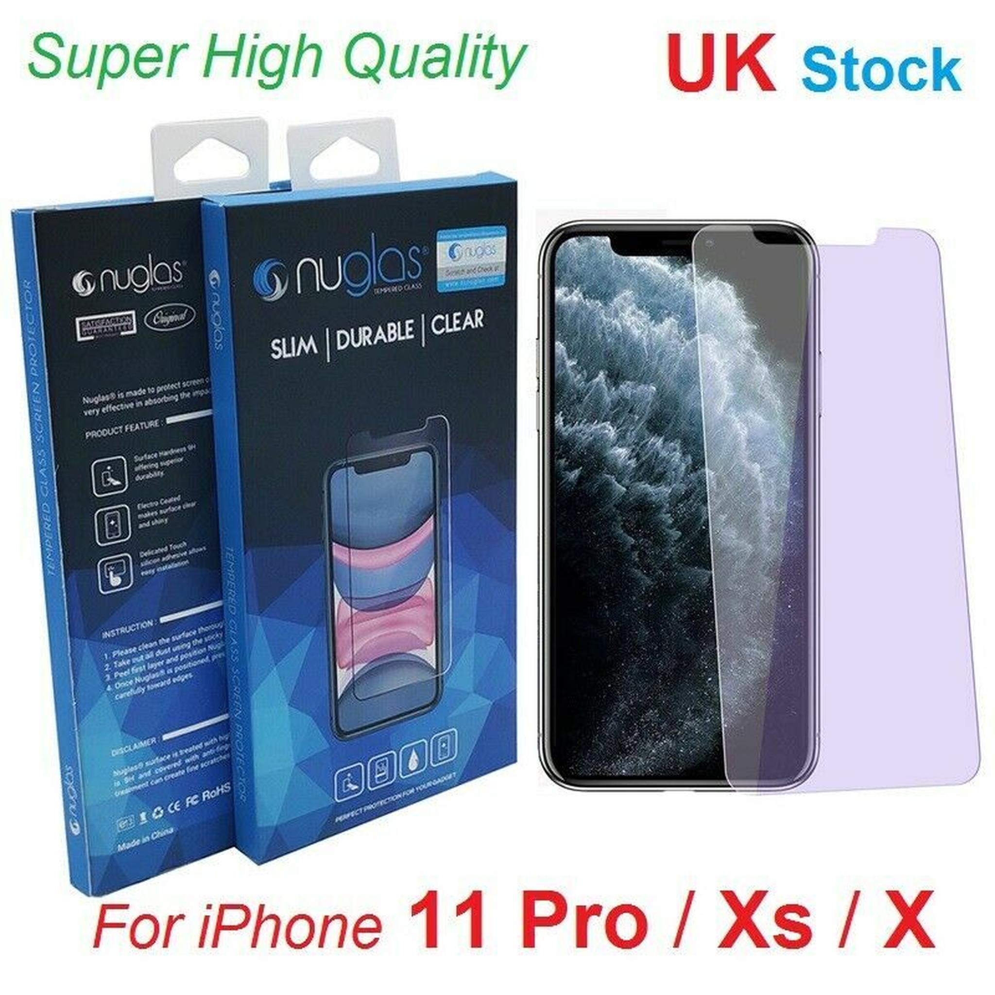 iPhone 11 Pro / Xs / X / 10 - Genuine NUGLAS Tempered Screen Protector Original
