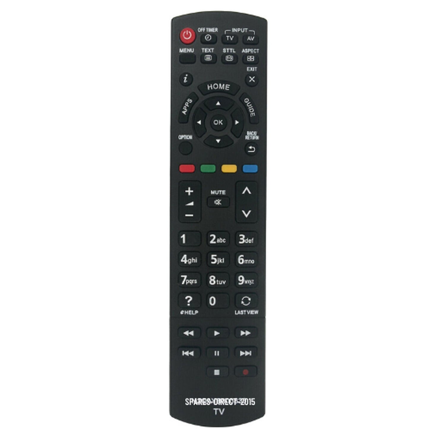 Replacement Remote Control For Panasonic TX-L42E6BK