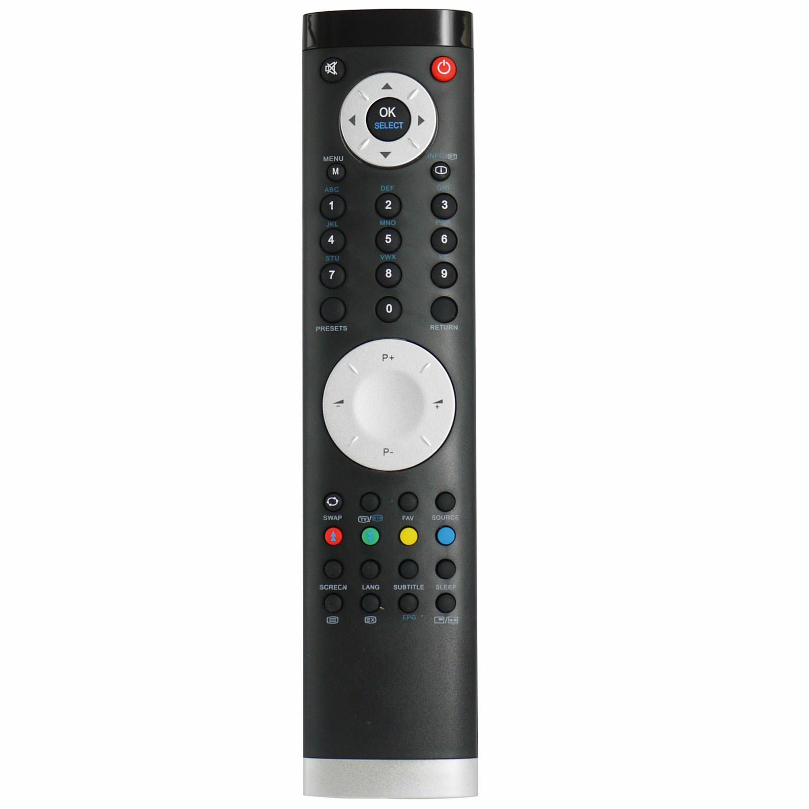 New Design RC1205 Luxor ACOUSTIC SOLUTIONS LCD26761HDF TV Remote Control