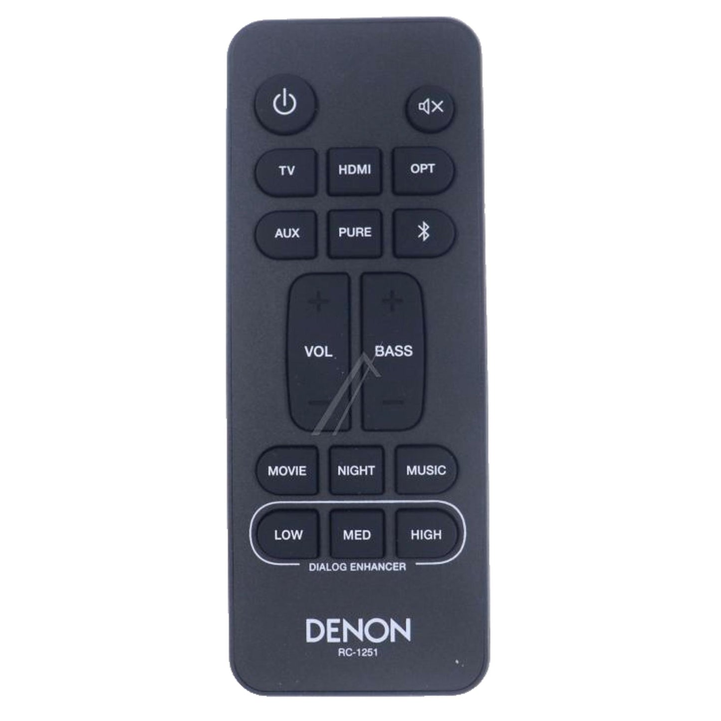 Genuine Original Remote Control FOR Denon RC-1251 For SOUNDBAR DHT-S217 / DHT-S218