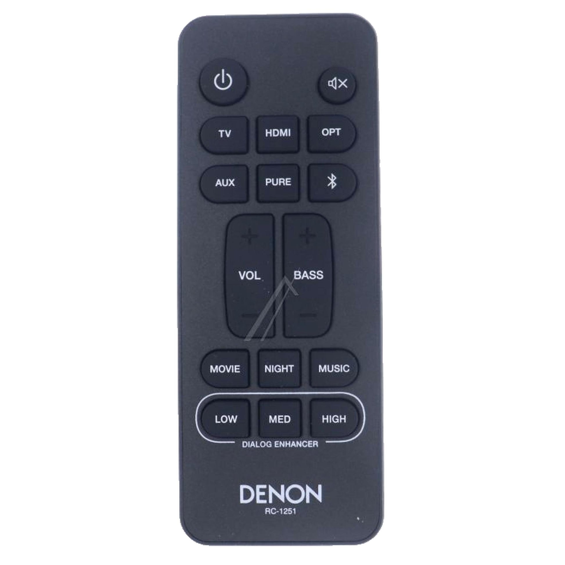 Genuine Original Remote Control FOR Denon RC-1251 For SOUNDBAR DHT-S217 / DHT-S218