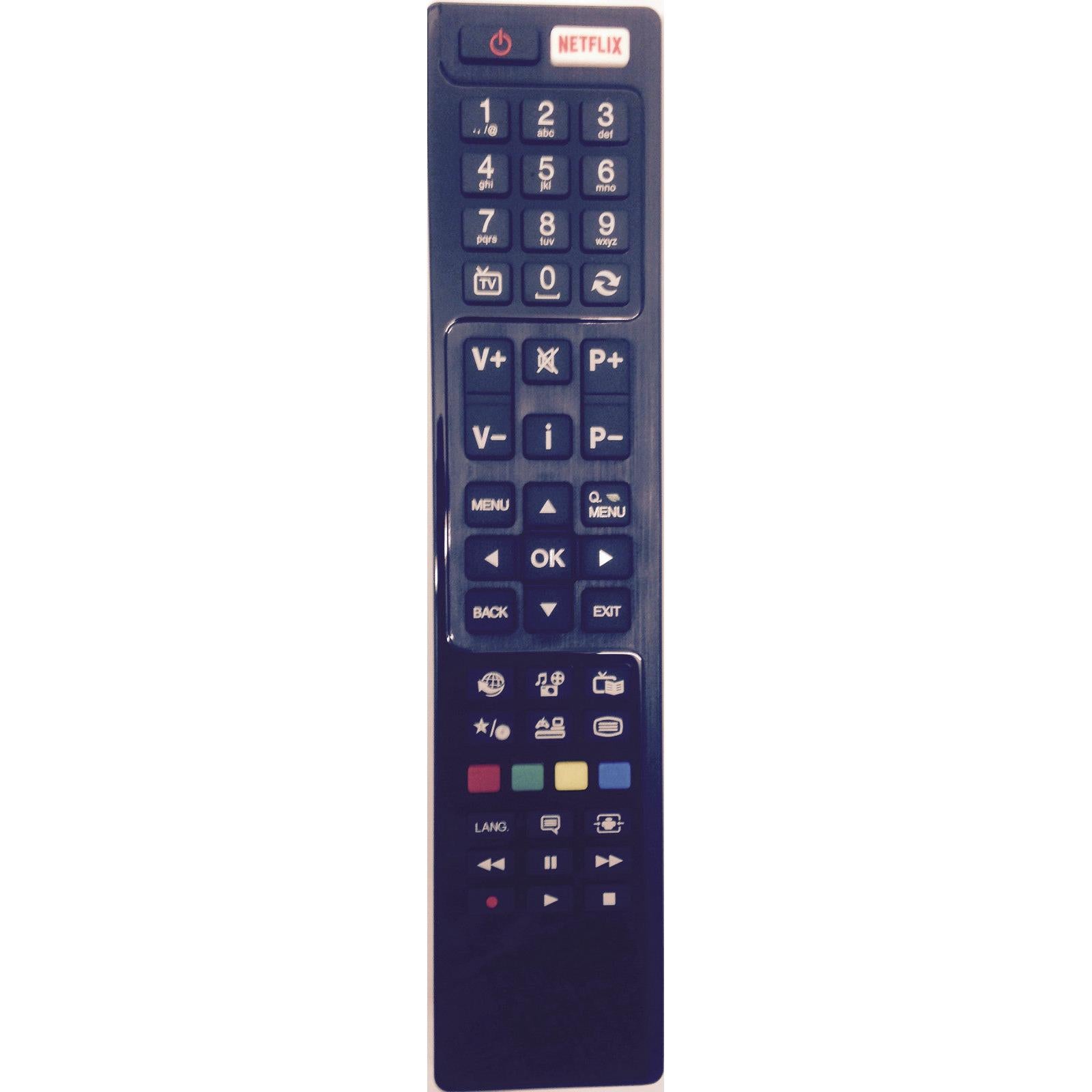 *NEW* TV Remote Control for Finlux 39FPD274BT / 50FME242BT