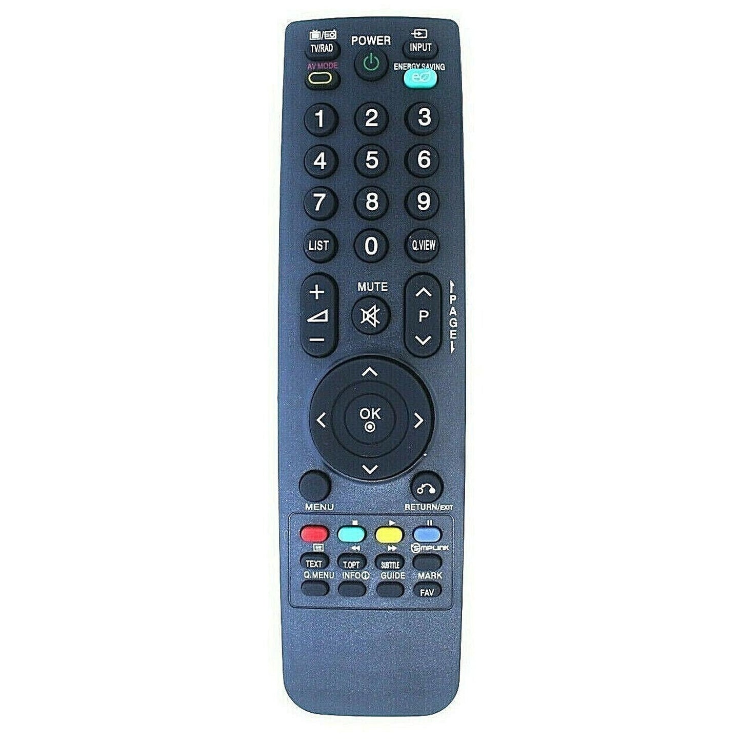 UK Replacement Remote Control For LG LCD TV AKB69680403