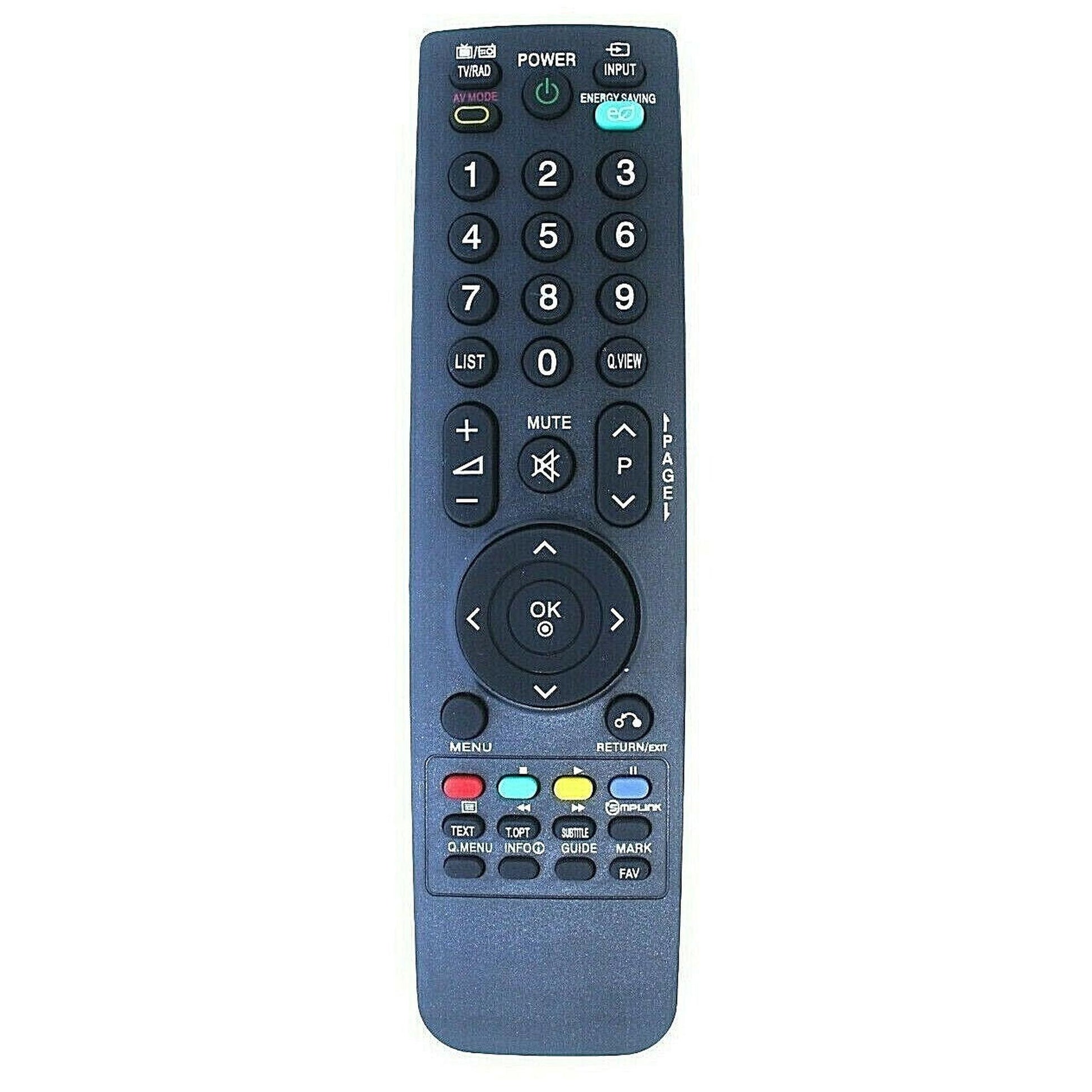 UK Replacement Remote Control For LG LCD TV AKB69680403