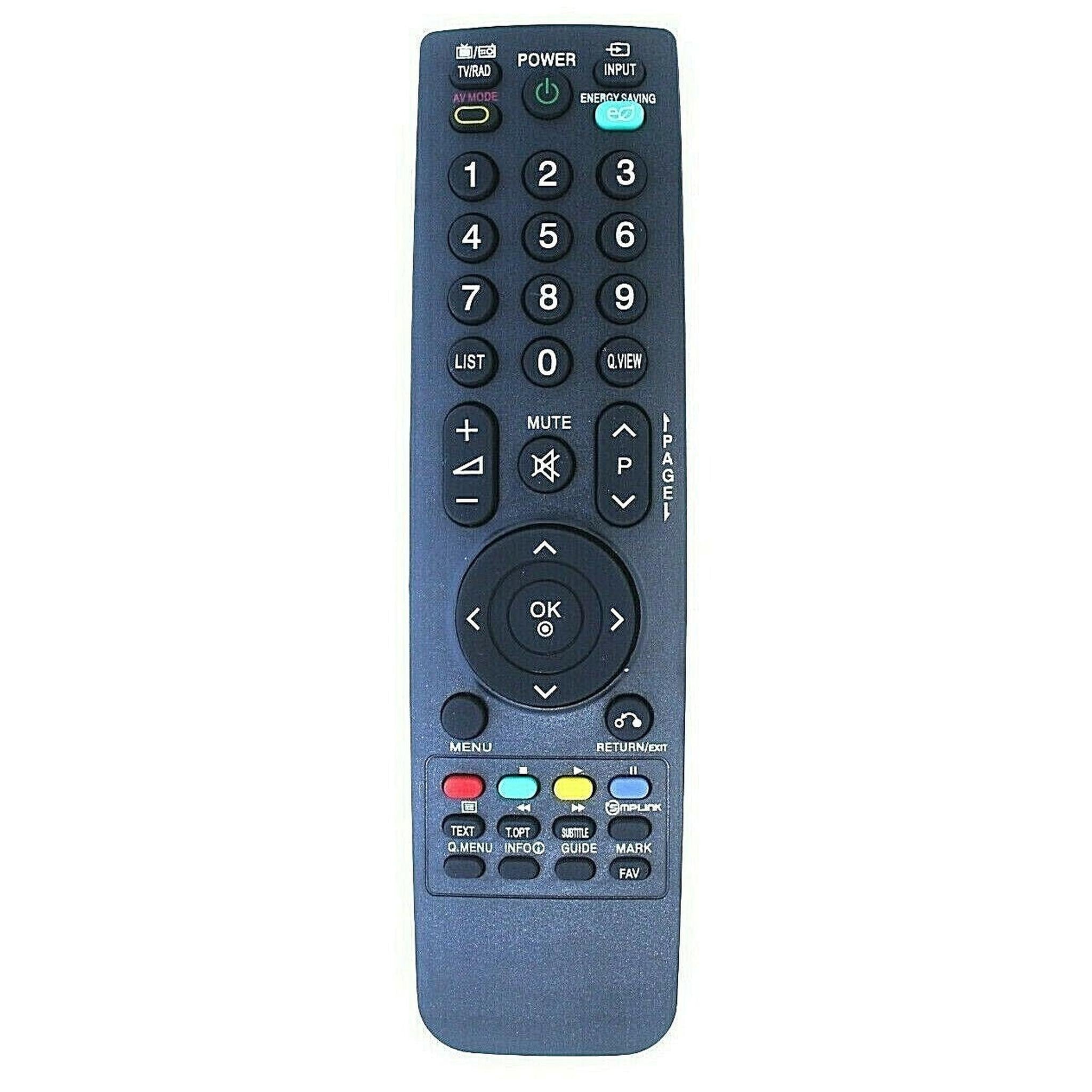 UK Replacement Remote Control For LG LCD TV AKB69680403