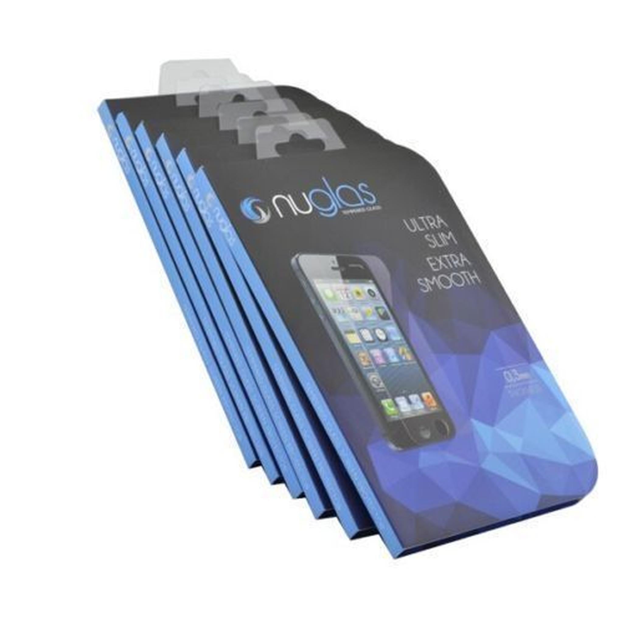GENUINE 100% - NUGLAS ORIGINAL TEMPERED SCREEN PROTECTOR for IPHONE 4 - 4S