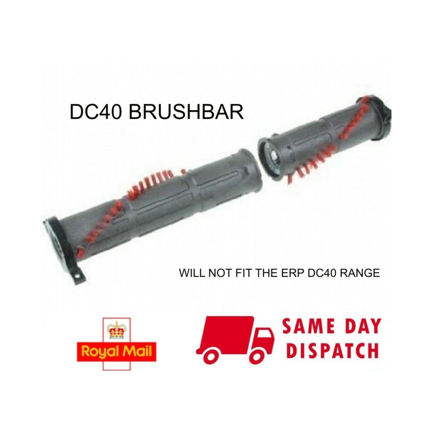 FITS DYSON DC40 BRUSHBAR BRUSHROLL 924405-01 WILL NOT FIT ANY ERP MODELS