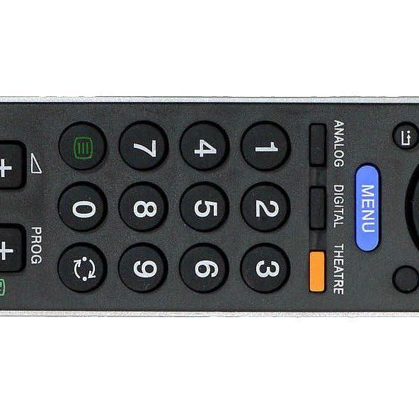 REPLACEMENT REMOTE CONTROL FOR Sony Models - KDL26T2800 / KDL-26T2800