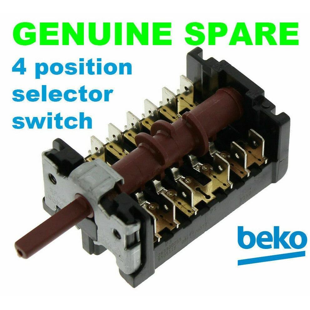 Flavel FLV90FX FLV91FX FSBE50K 4 POSITION OVEN SELECTOR SWITCH 263900055