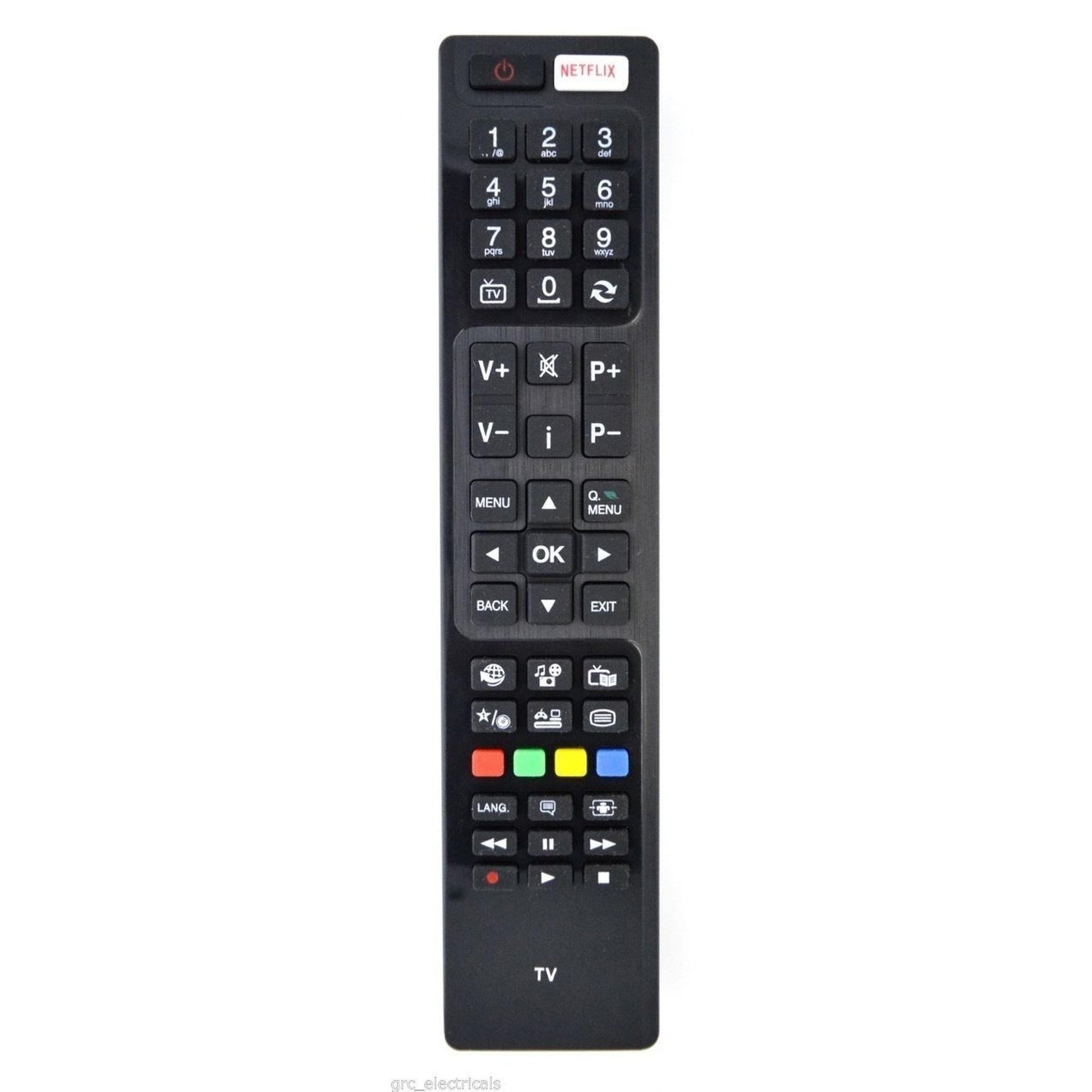 Replacement Remote Control for Panasonic TX-55CR430B / TX55CR430 / TX55CR430B
